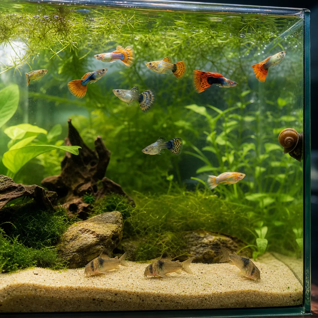 Quick stocking tips for a balanced beginner community tank