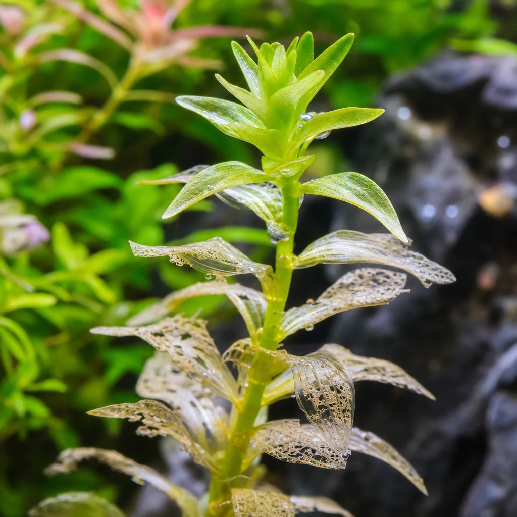 Newly planted stems beginning to melt in tank