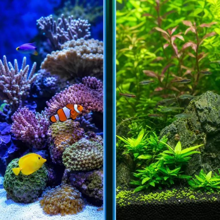 Saltwater vs Freshwater Aquariums: Which Should You Choose?
