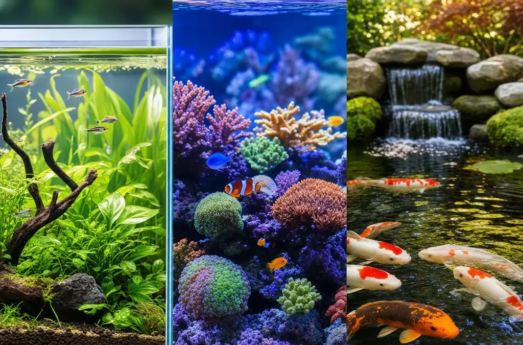Freshwater vs Saltwater vs Pond: Which Is Right for You?