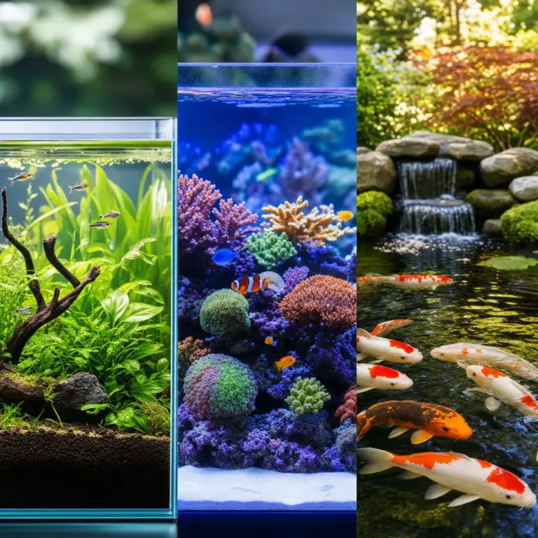Freshwater vs Saltwater vs Pond: Which Is Right for You?
