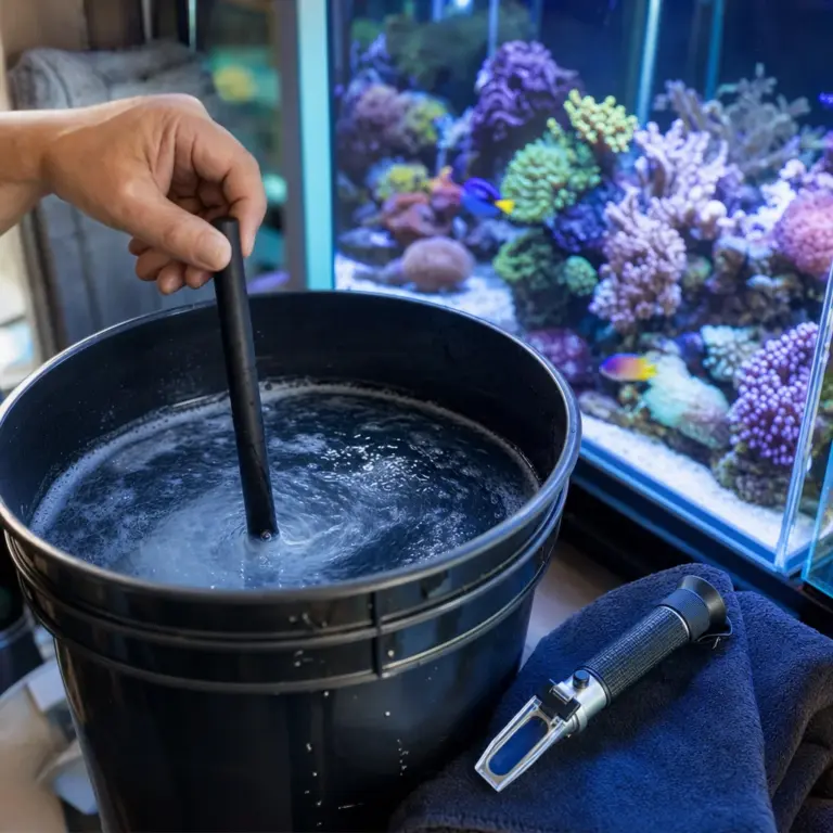 How to Mix Saltwater for Your Reef Tank