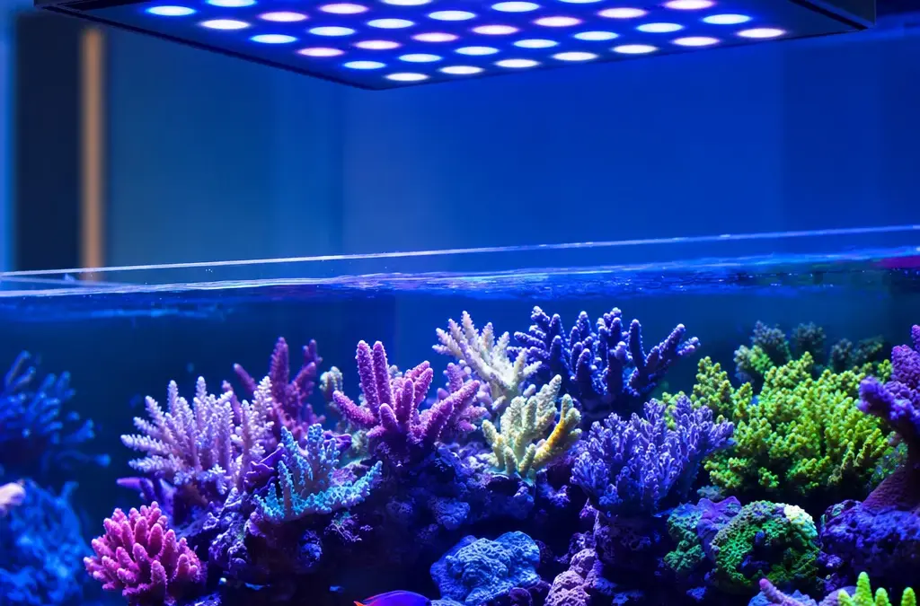 Reef Lighting Explained: PAR, Spectrum and Schedules